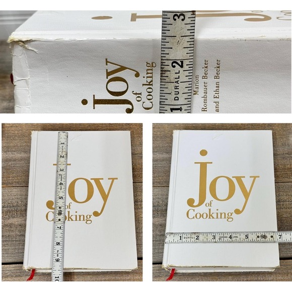Vintage 1997 Joy of Cooking Cookbook: White Kitchen Decor - Picture 3 of 9